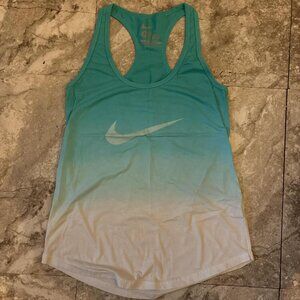 Women's Nike Teal Ombre Tank